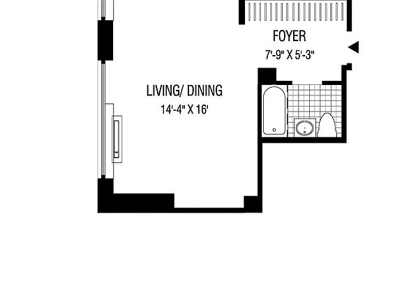 2nd image of 2 Gold St APT 2610