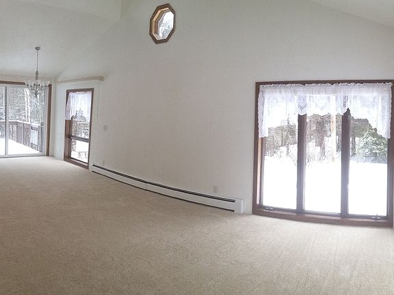 Open living and dining