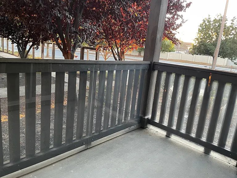 Patio outside the 1st Floor Guest Room