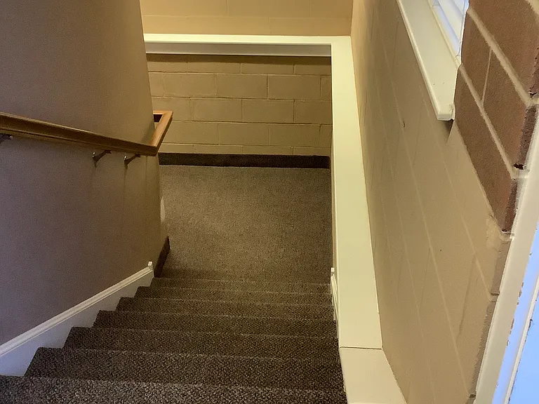 Stairs to lower Unit