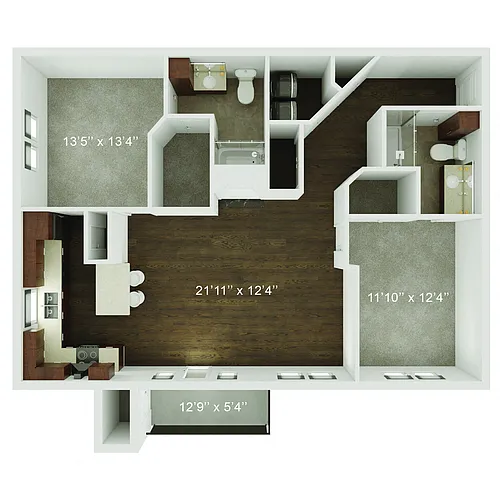 Floor plan Fitzgerald