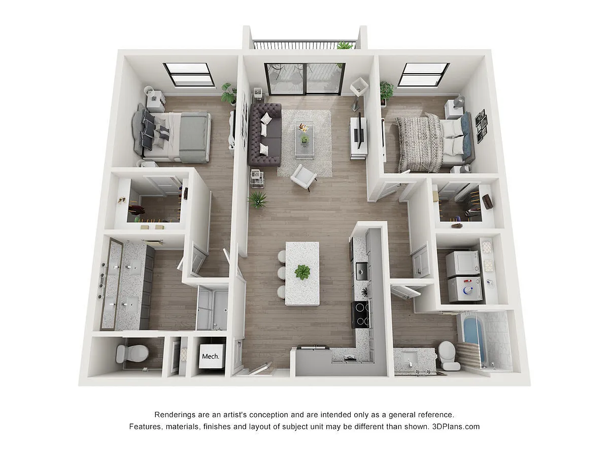 Floor plan B2