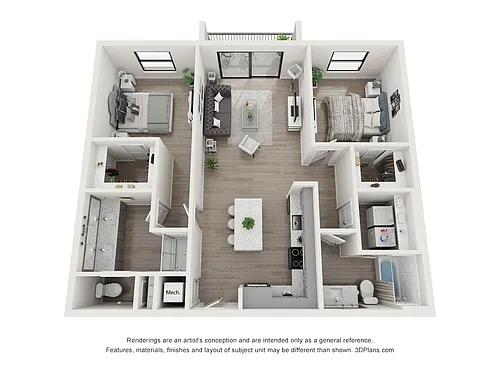 Floor plan B2