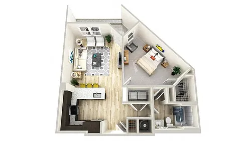 Floor plan A1D