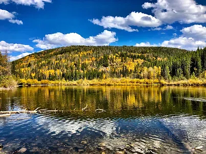 Hiking to Rainbow Lake from your front door
