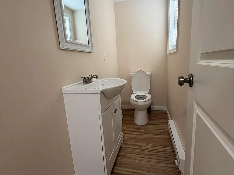 1st floor half bath