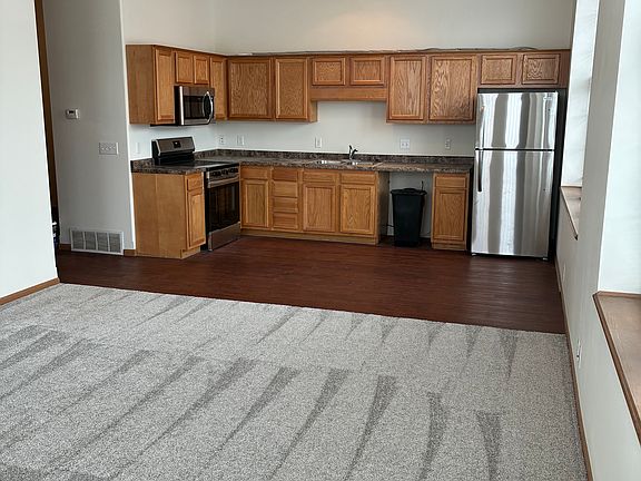 Kitchen from living room.