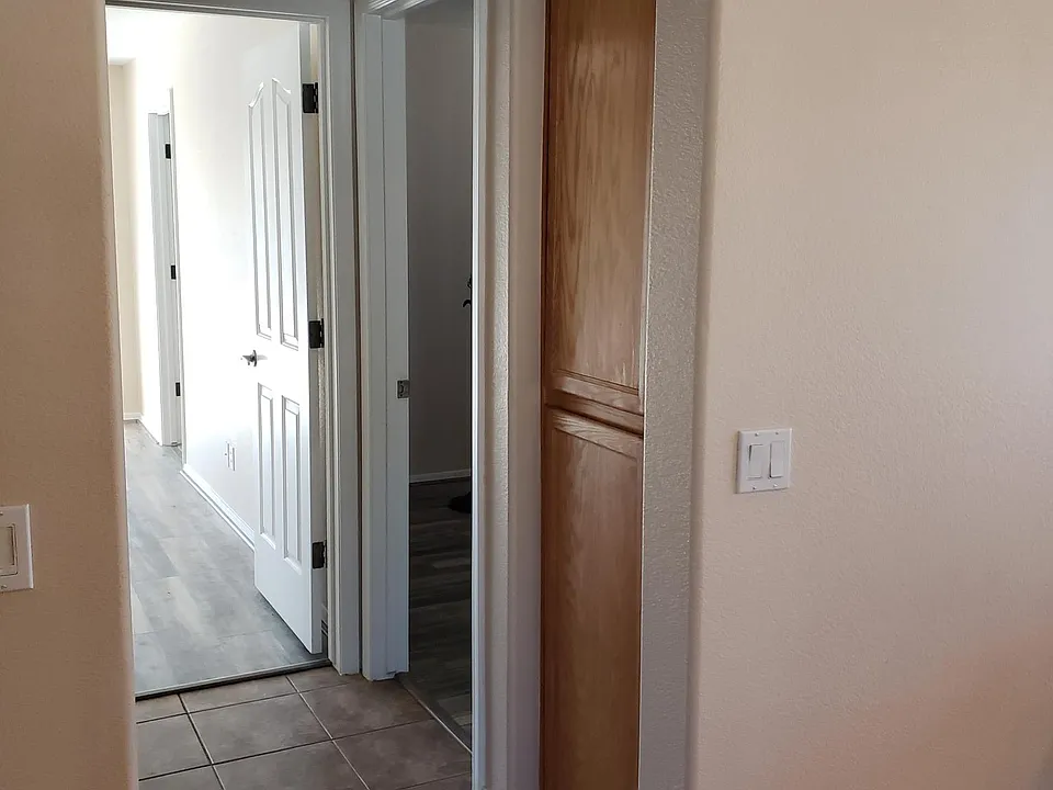 Storage cupboards.