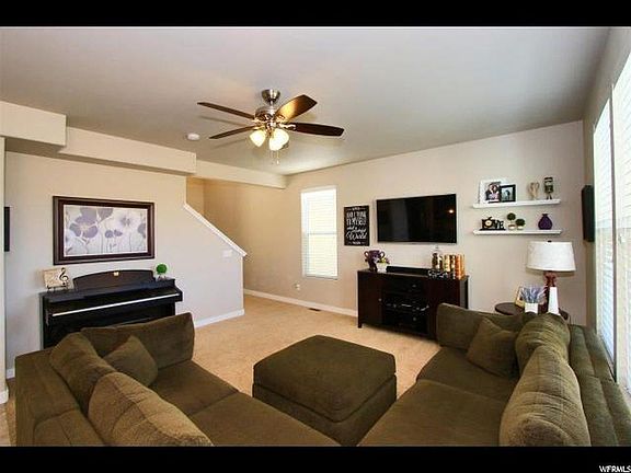 Open living and kitchen