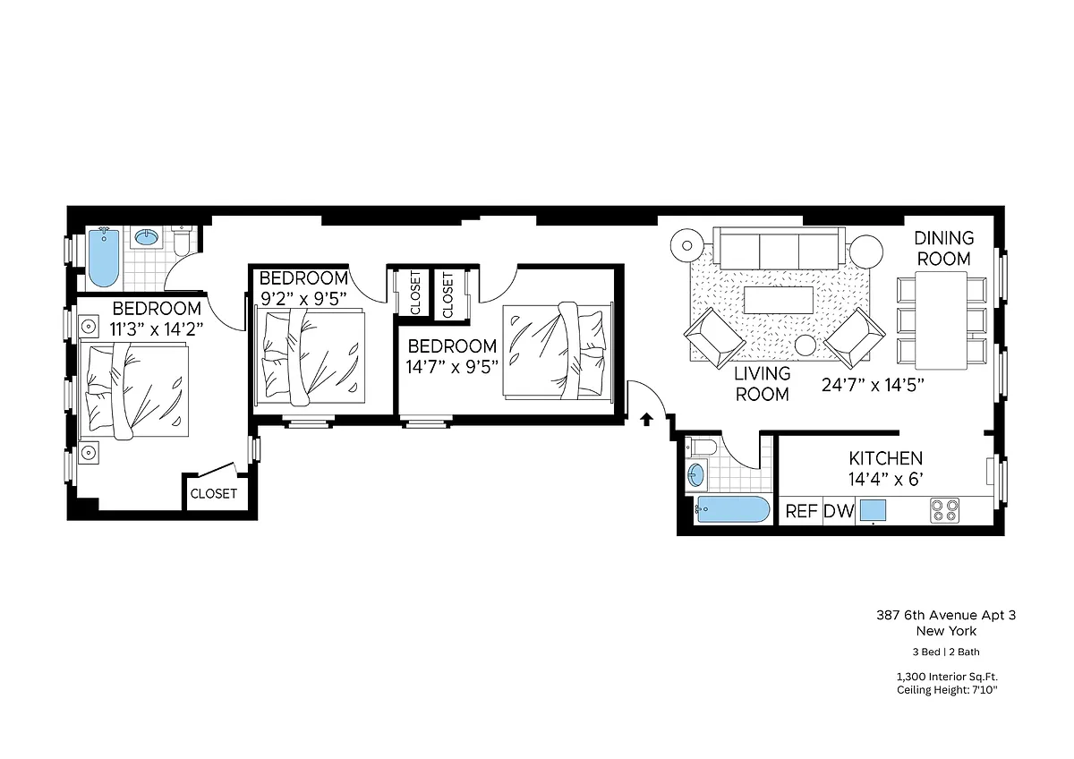 Building Photo - 387 6th Ave #3