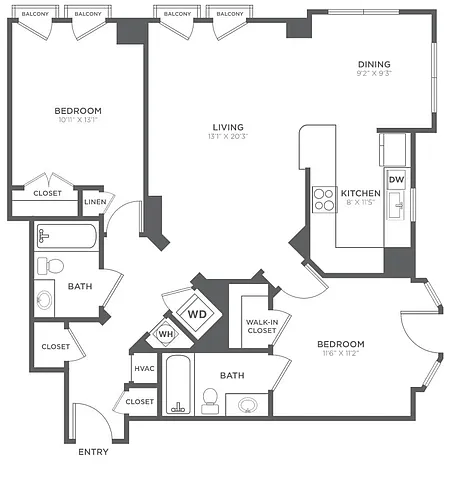 Floor plan B14