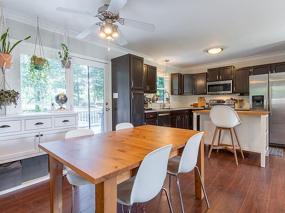 Kitchen and dining room