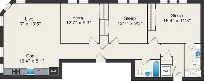 Floor plan C1