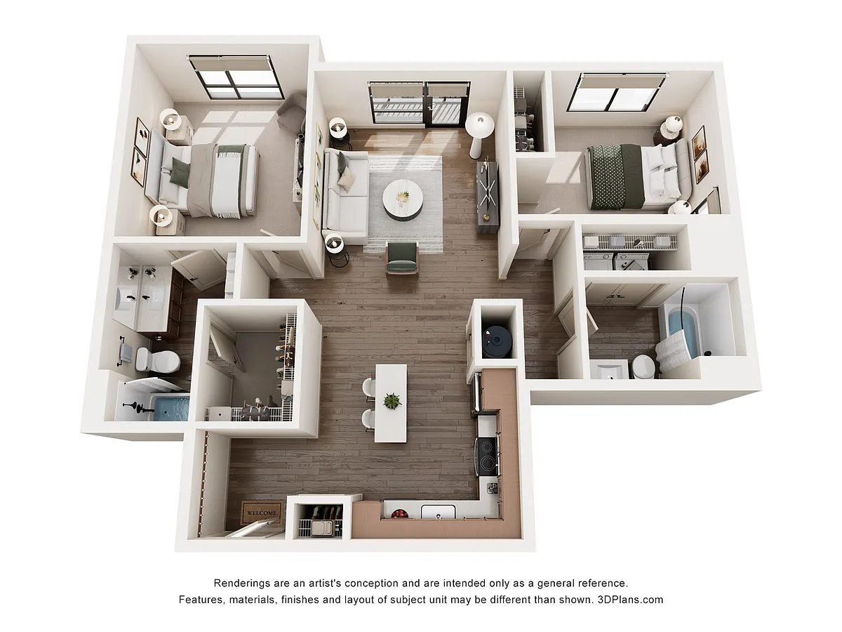 Floor plan 2B - The Ripple Run