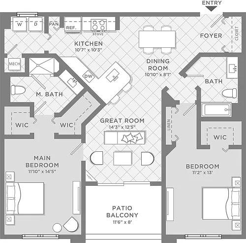 Floor plan The Provencia