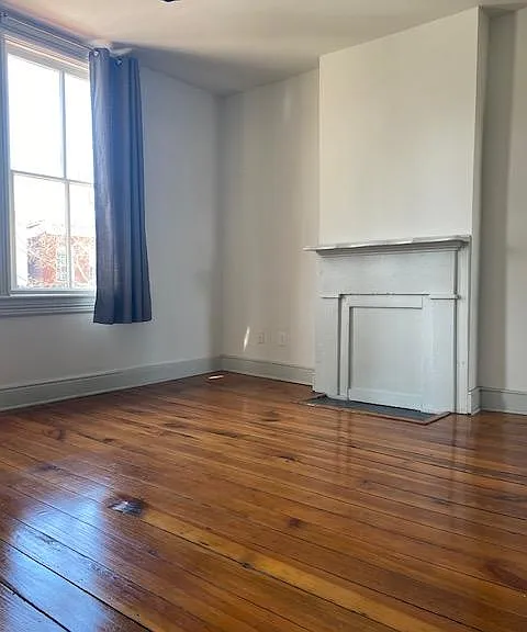 Upstairs front bedroom (spacious closet behind camera)