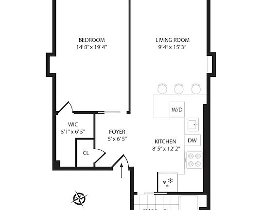 2nd image of 37 W 8th St #51