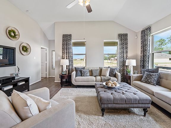 Bright open floorplan