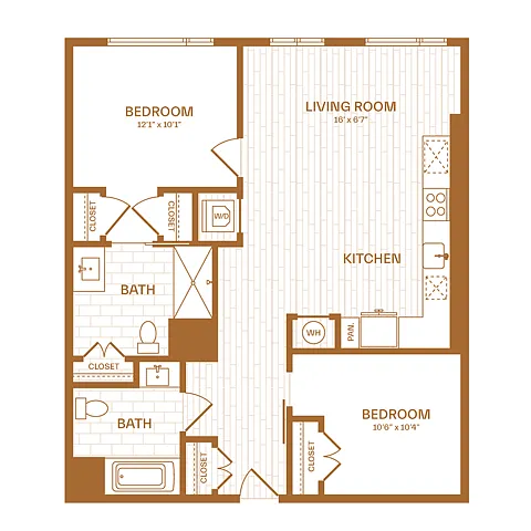 Floor plan B12A