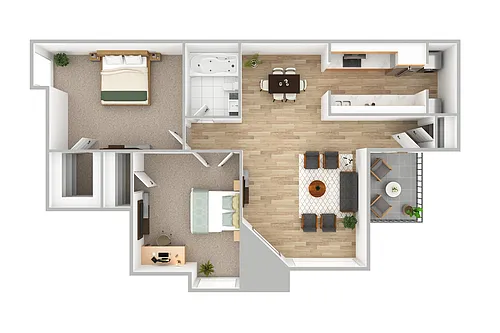 Floor plan B1