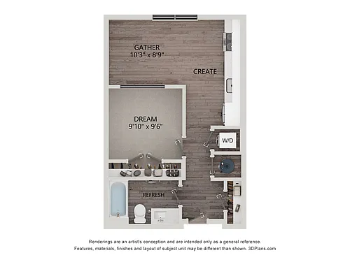 Floor plan B1