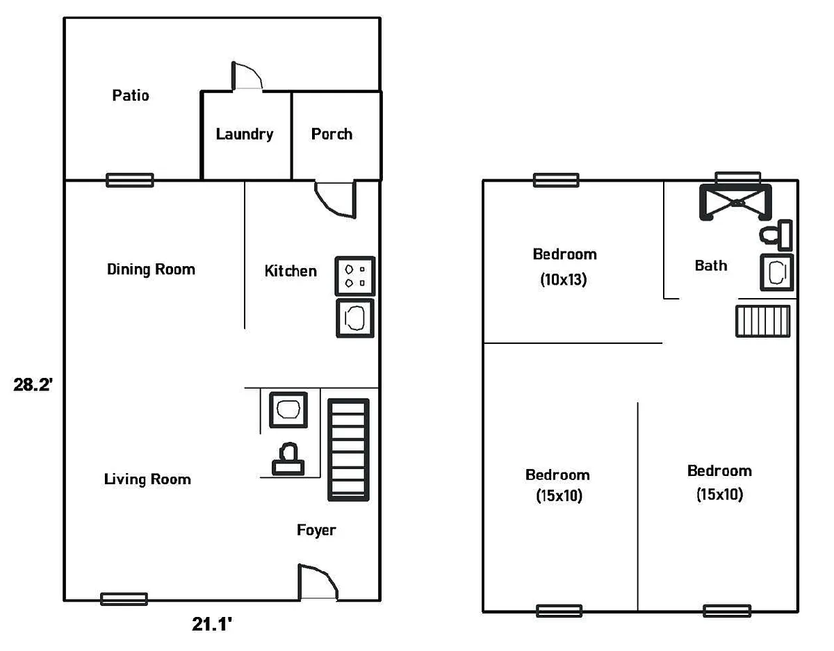 Floor plan 638 Audobon Avenue