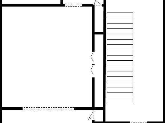 Approximate floor plan of second floor