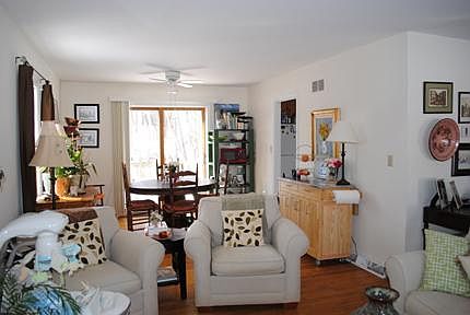 Dining Room with door to deck