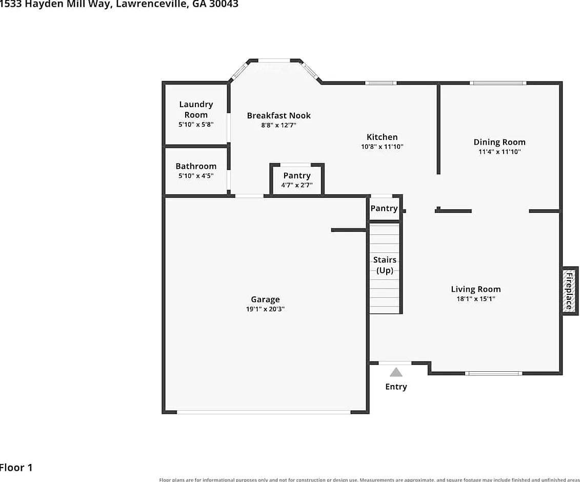 1533 Hayden Mill Way Lawrenceville, GA 30043 — Photo 2