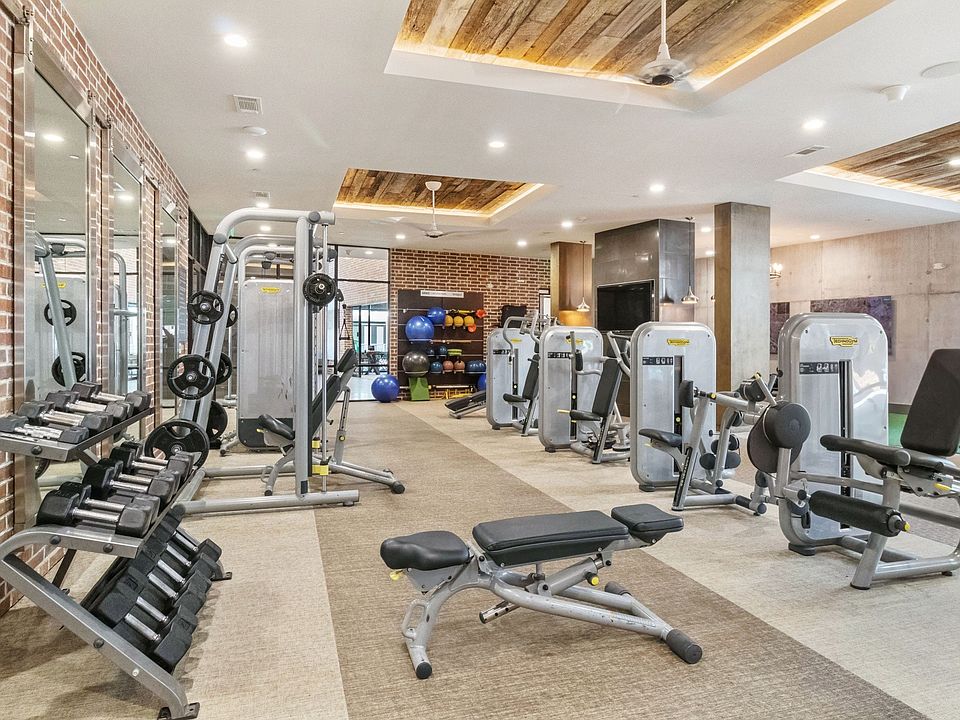 A variety of weights and equipment- there's something for everyone!