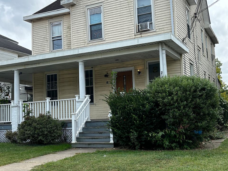 Exterior of home with large front porch