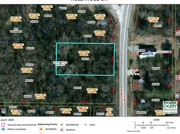 0 Hollywood Dr, Spencer, NC 28159