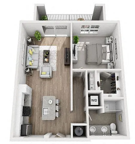 Floor plan The Botanical
