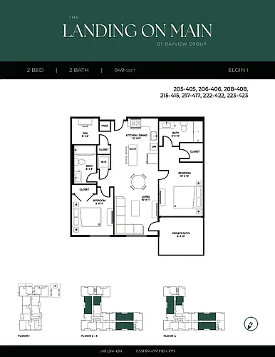 Floor plan 206