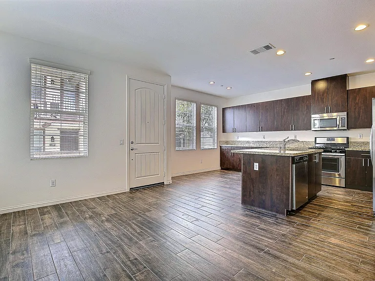1st Floor Kitchen, Living, and Dining Room