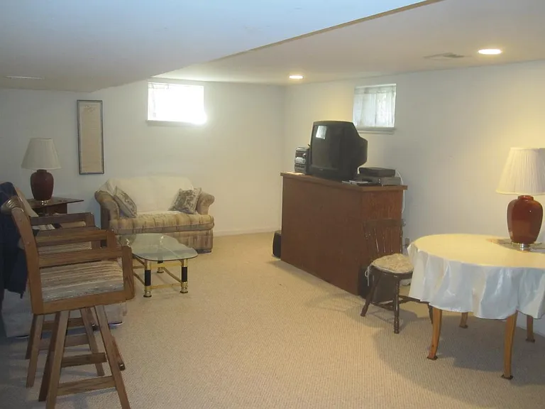 Basement Rec room left side (common space)