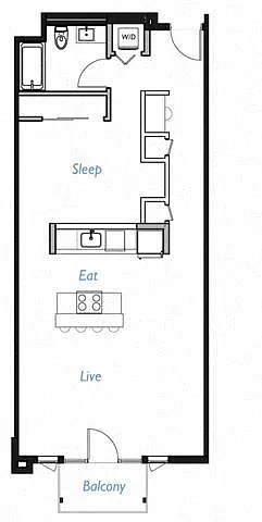 Floor plan A3- 1G