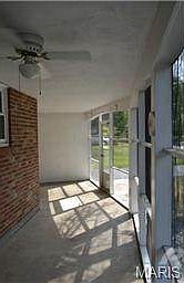 Screened front porch.