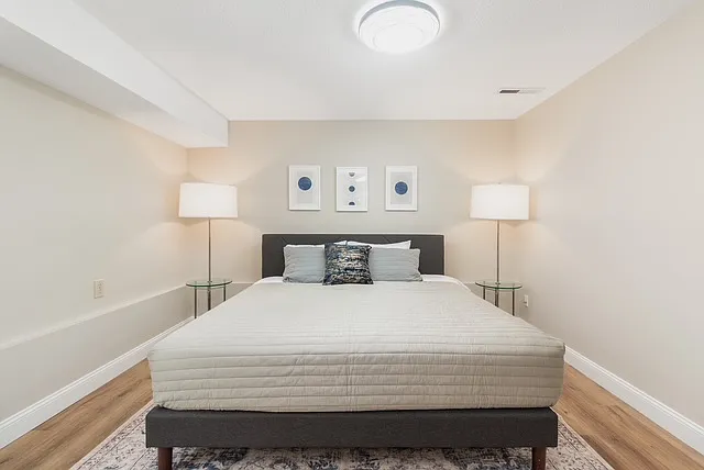 downstairs extra large bedroom
