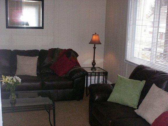 Comfy Living Room just off Kitchen