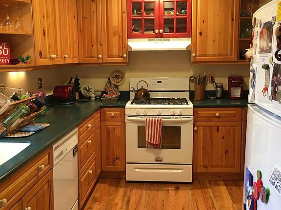 Kitchen from dining area