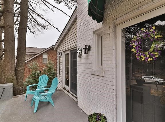 Enjoy relaxing on the spacious front porch