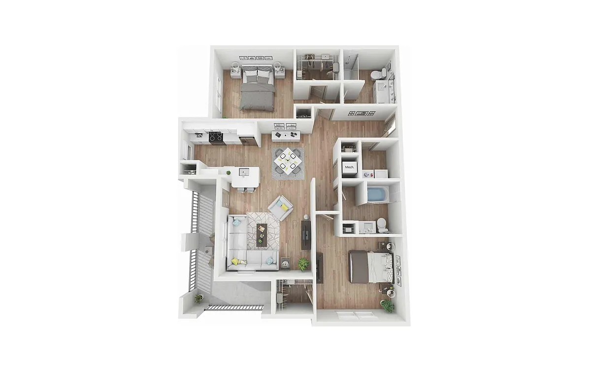 Floor plan B2
