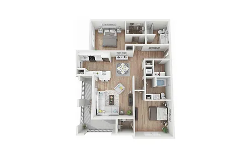 Floor plan B2
