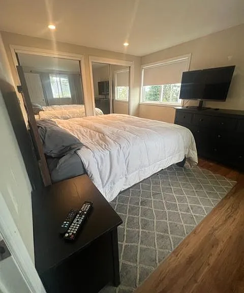 Main bedroom from entrance view.
