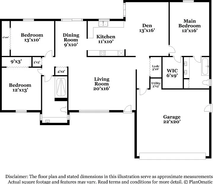 3 bed, 2.0 bath, 1532 sqft, $1,965 — Photo 2