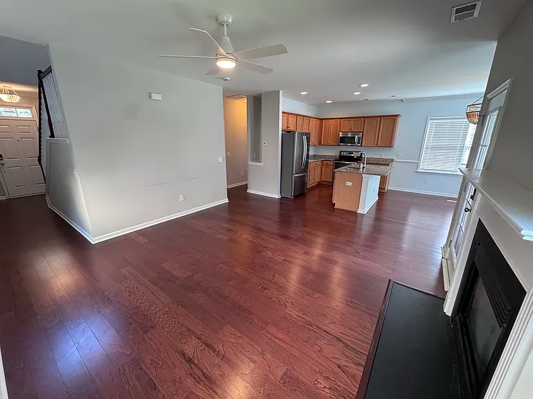 Downstairs living room.