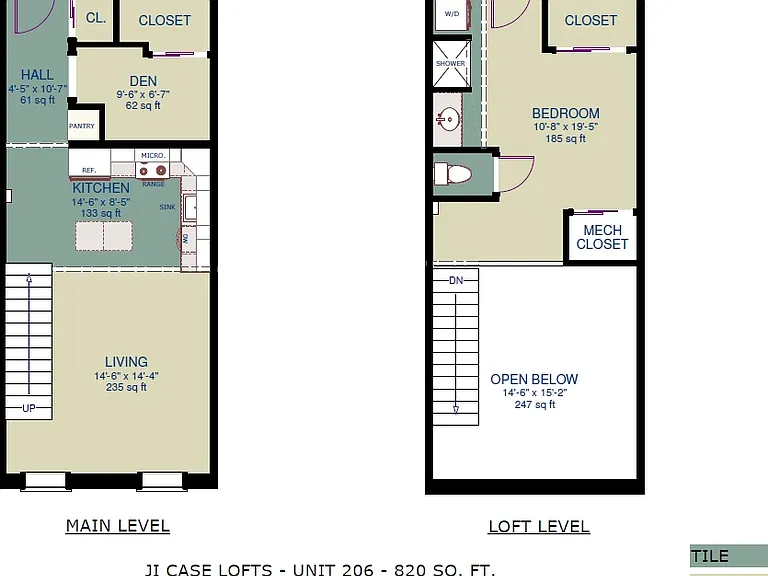 CASE 206 Floorplan