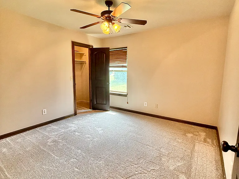 Beautiful new paint color and soft supple carpet draw your attention immediately!
