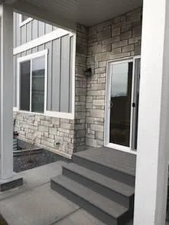 Covered back porch